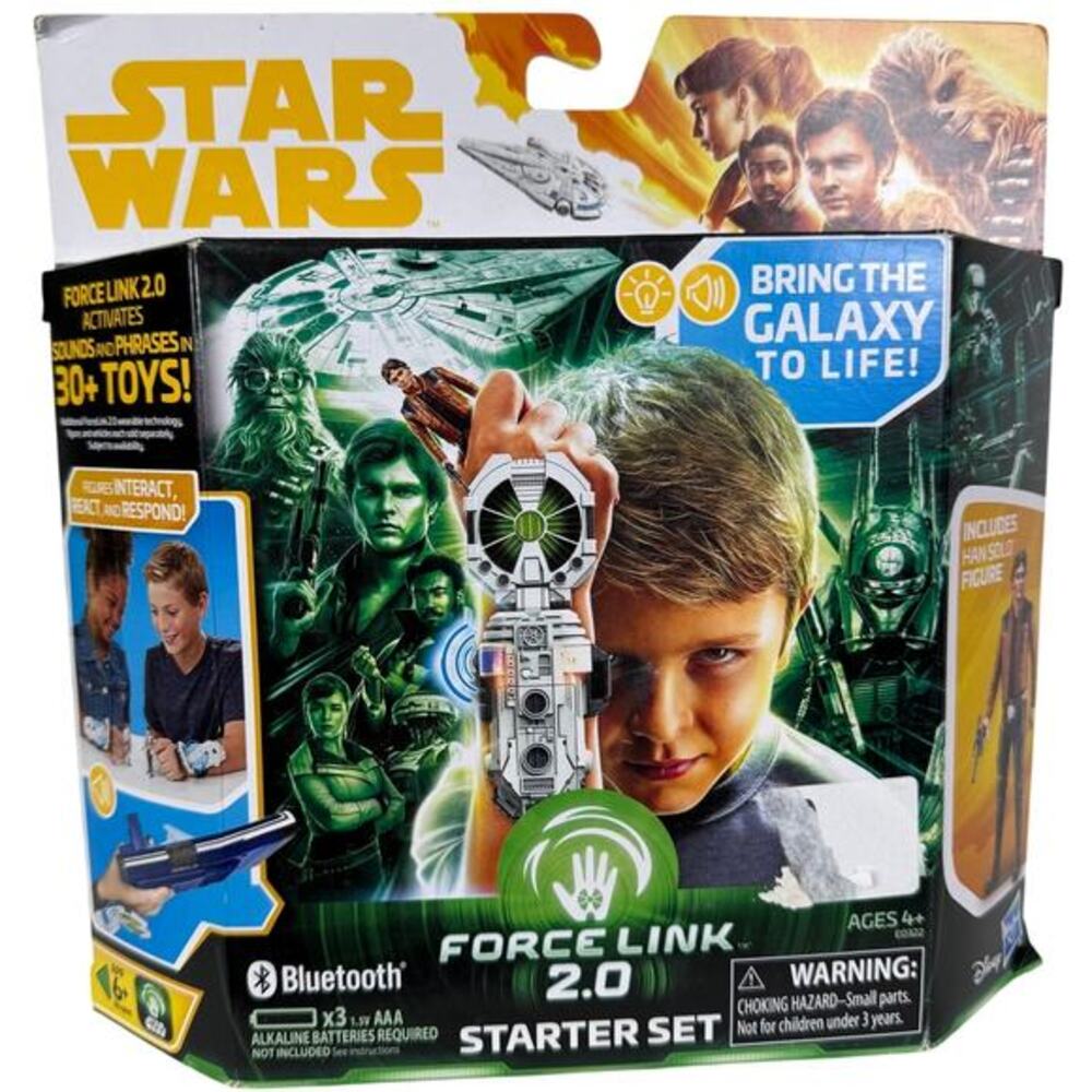 Disney Star Wars Force Link 2.0 Starter Set with 3.75in Han Solo Figure